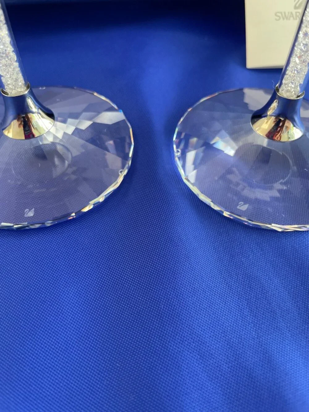 Swarovski Crystalline Toasting Flutes (Set of 2)